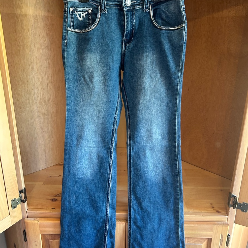 Girls CH Blue Denim Jeans